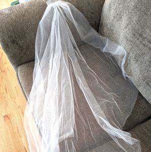 Classic Angel Crop Wedding Veil